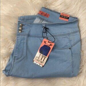 Wax Light Blue High Rise Jeans